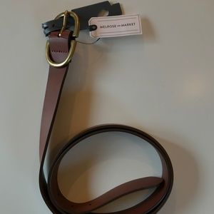 Melrose and Market Brown belt